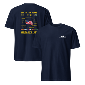 USS Arleigh Burke (DDG-51) 2009 Africa/Med Cruise Shirt