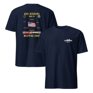 USS Higgins (DDG-76) 2005 WestPac Cruise Shirt