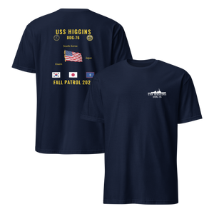 USS Higgins (DDG-76) 2024 Fall Patrol Cruise Shirt