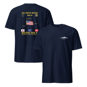 USS Curtis Wilbur (DDG-54) 2018-19 WestPac Cruise Shirt
