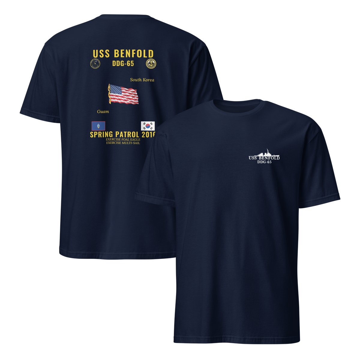 USS Benfold (DDG-65) 2016 Spring Patrol Cruise Shirt