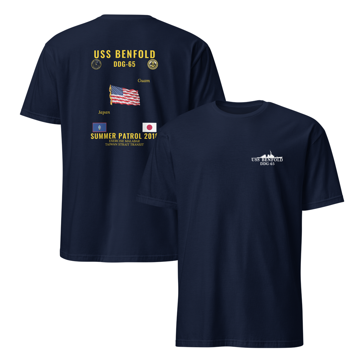 USS Benfold (DDG-65) 2018 Summer Patrol Cruise Shirt