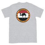 USS Dwight D. Eisenhower (CVN-69) Persian Gulf Yacht Club Shirt – back view, grey