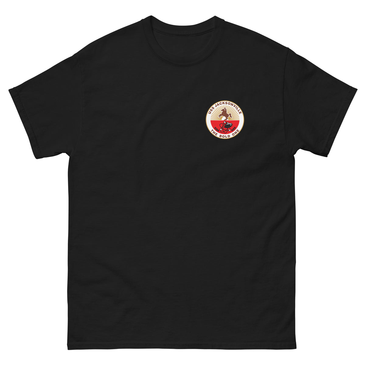USS Jacksonville (SSN-699) Ship's Crest T-Shirt
