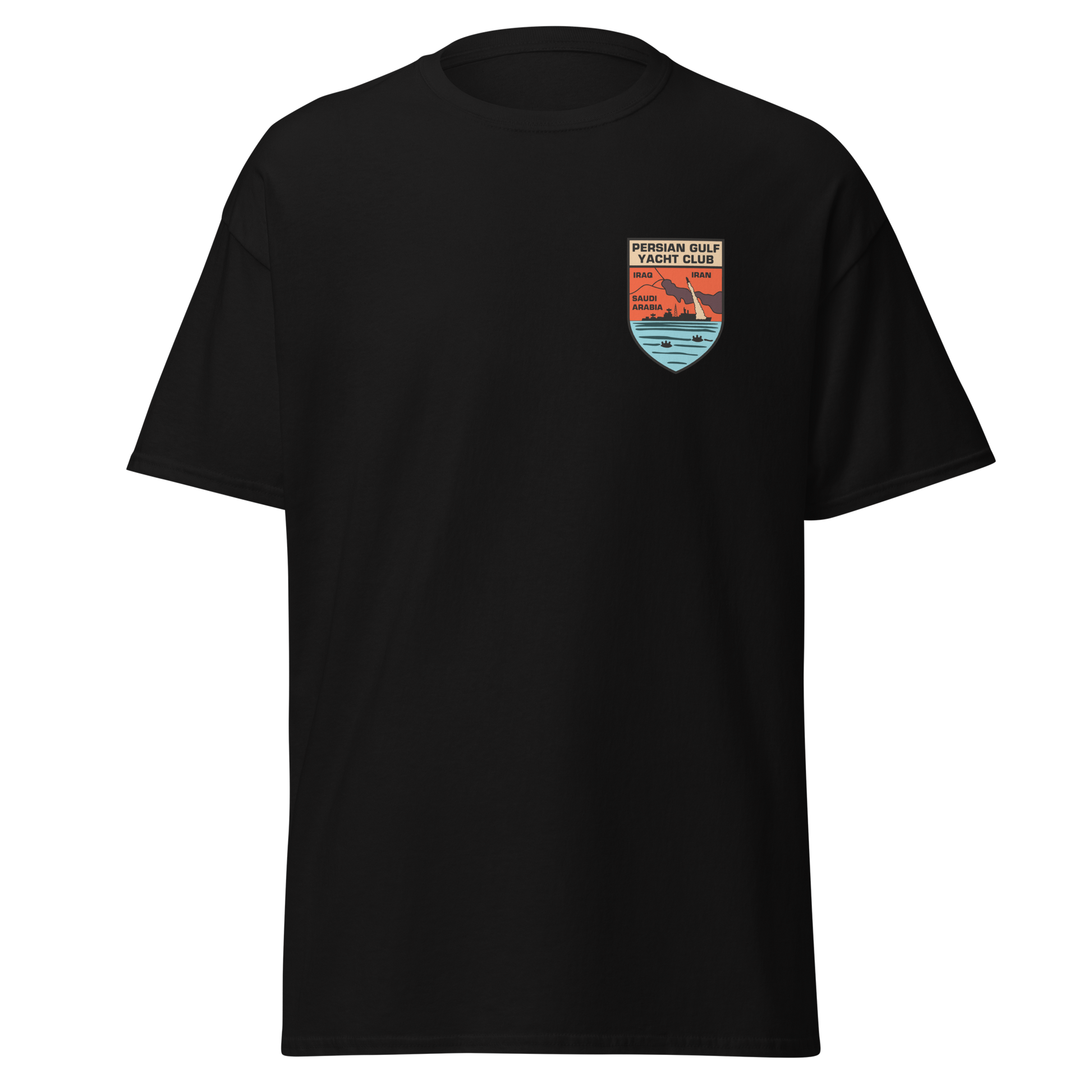 Persian Gulf Yacht Club Shield T-Shirt