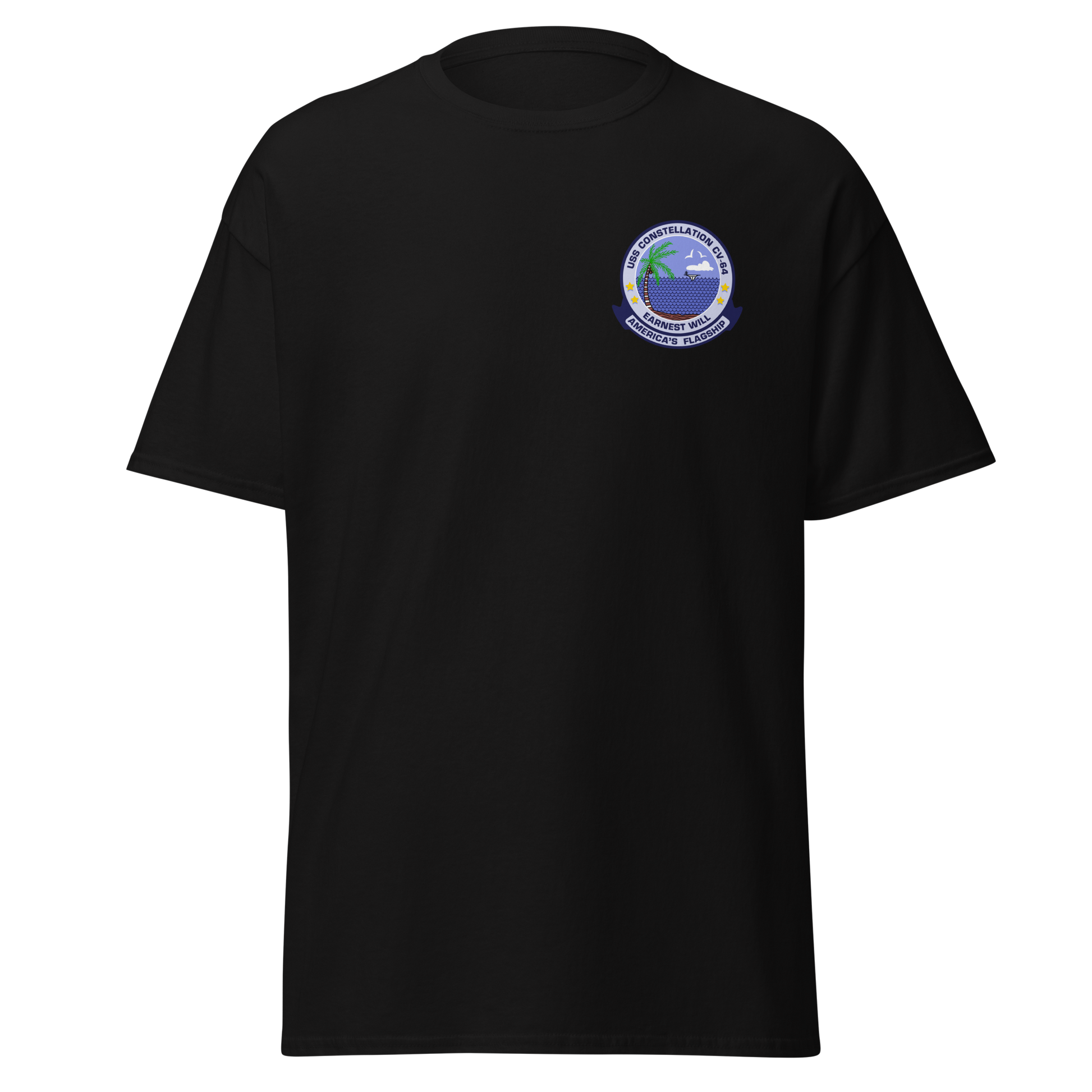 USS Constellation (CV-64) Operation Earnest Will T-Shirt