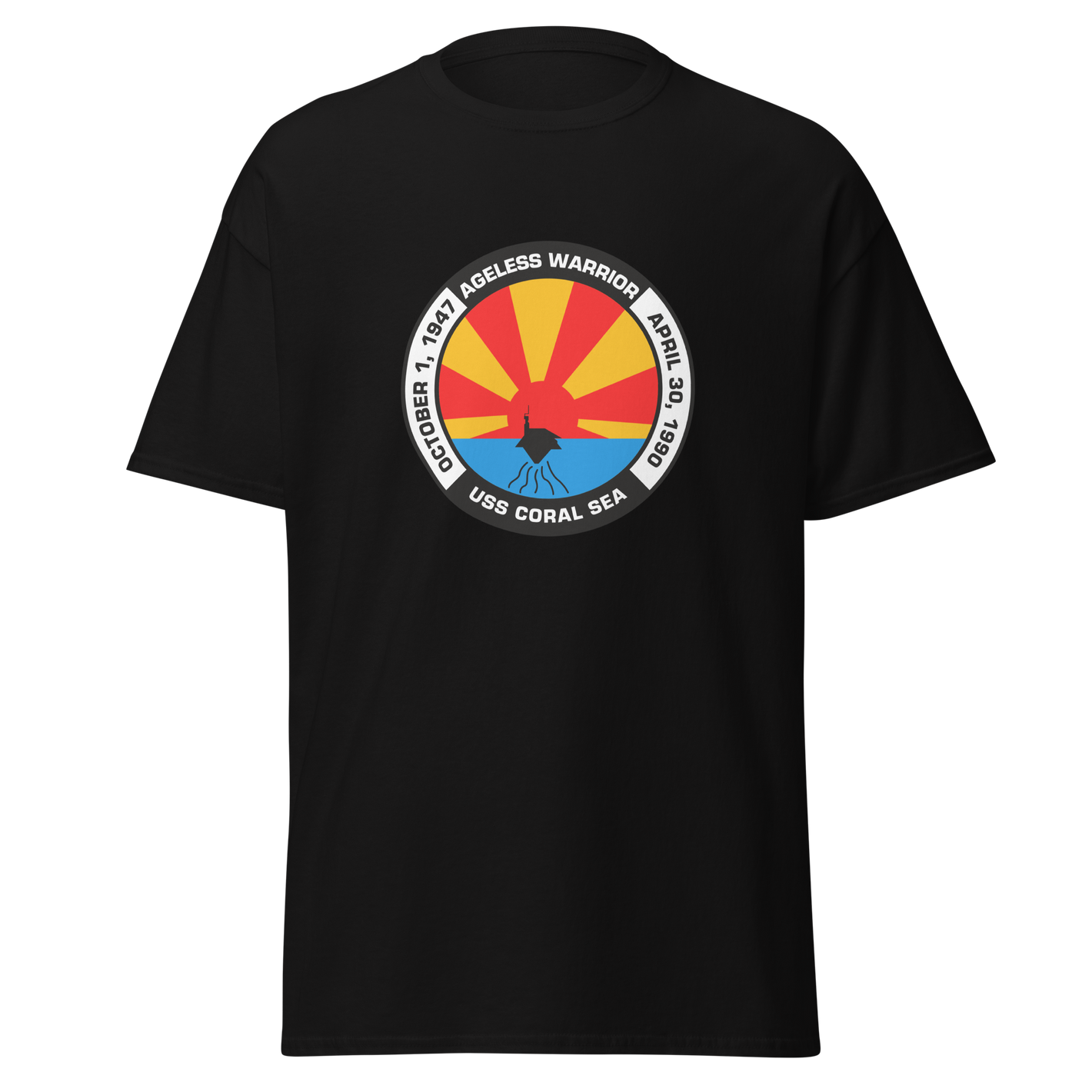 USS Coral Sea (CV-43) Ageless Warrior Shirt