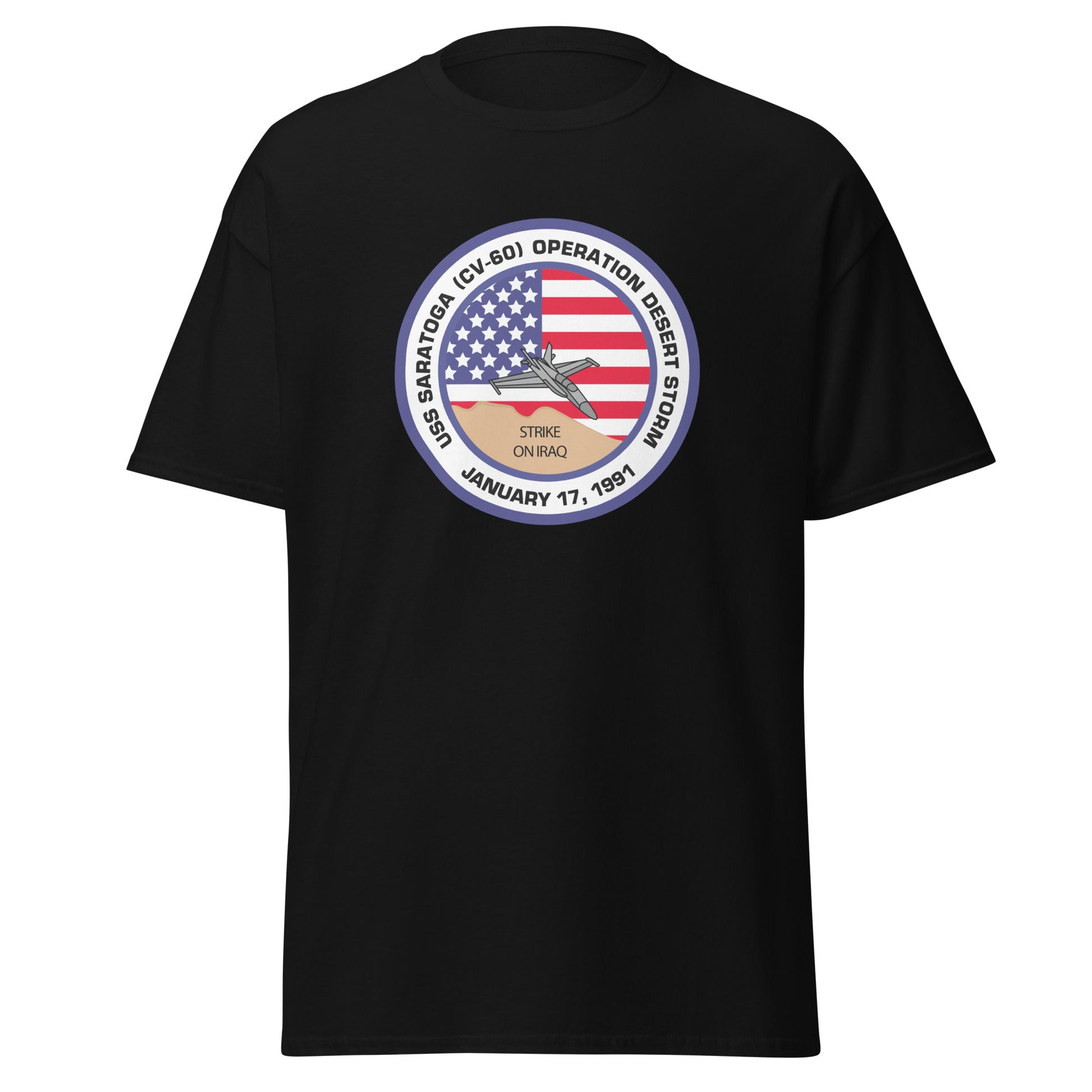 USS Saratoga (CV-60) Operation Desert Storm T-Shirt