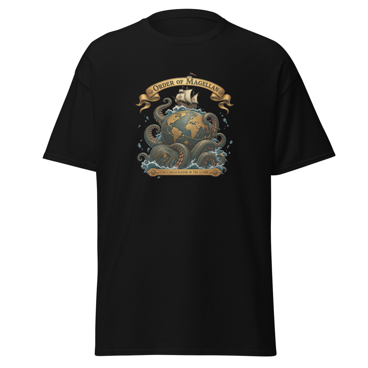 Circumnavigator (Kraken & Ship) Shirt