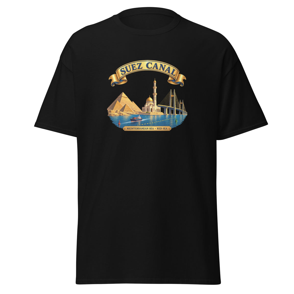 Suez Canal (Landmark Collage) Shirt