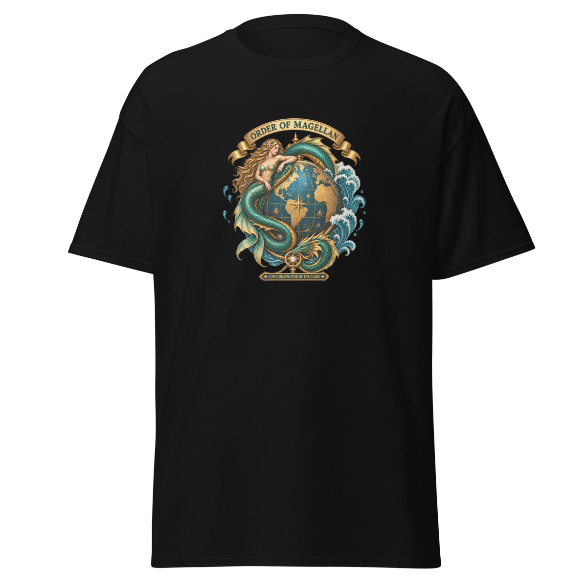 Circumnavigator (Mermaid & Serpent) Shirt