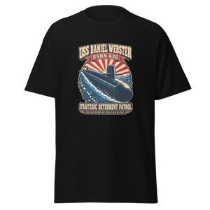 USS Daniel Webster (SSBN-626) Deterrent Patrol Shirt - Retro
