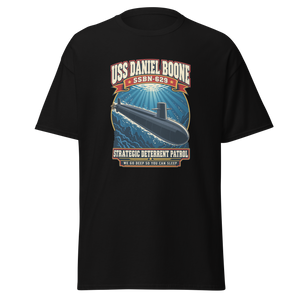 USS Daniel Boone (SSBN-629) Deterrent Patrol Shirt - Retro
