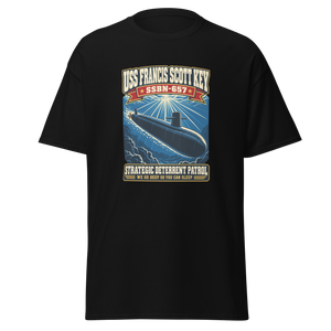 USS Francis Scott Key (SSBN-657) Deterrent Patrol Shirt - Retro