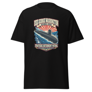 USS George Washington (SSBN-598) Deterrent Patrol Shirt - Retro