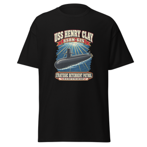 USS Henry Clay (SSBN-625) Deterrent Patrol Shirt - Retro