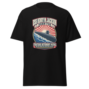 USS Henry M. Jackson (SSBN-730) Deterrent Patrol Shirt - Retro