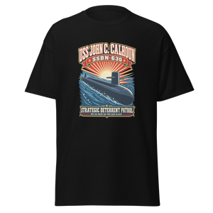 USS John C. Calhoun (SSBN-630) Deterrent Patrol Shirt - Retro