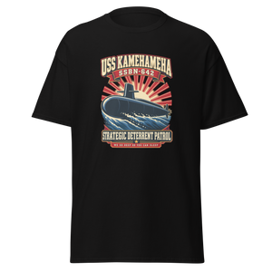 USS Kamehameha (SSBN-642) Deterrent Patrol Shirt - Retro