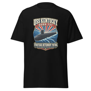 USS Kentucky (SSBN-737) Deterrent Patrol Shirt - Retro