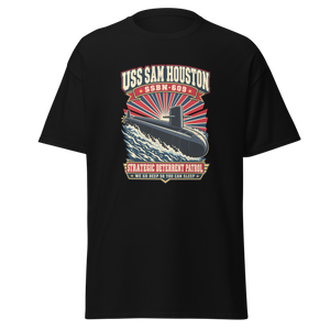 USS Sam Houston (SSBN-609) Deterrent Patrol Shirt - Retro