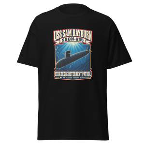 USS Sam Rayburn (SSBN-635) Deterrent Patrol Shirt - Retro