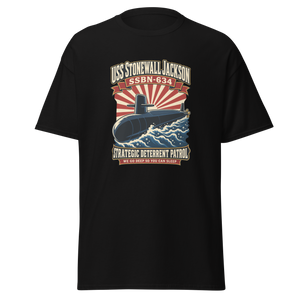 USS Stonewall Jackson (SSBN-634) Deterrent Patrol Shirt - Retro