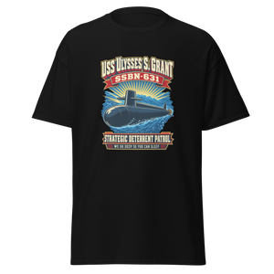 USS Ulysses S. Grant (SSBN-631) Deterrent Patrol Shirt - Retro