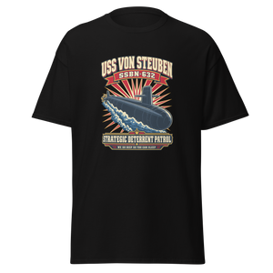 USS Von Steuben (SSBN-632) Deterrent Patrol Shirt - Retro
