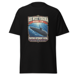 USS West Virginia (SSBN-736) Deterrent Patrol Shirt - Retro