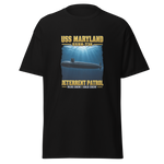 USS Maryland (SSBN-738) Deterrent Patrol Shirt - Deep Water