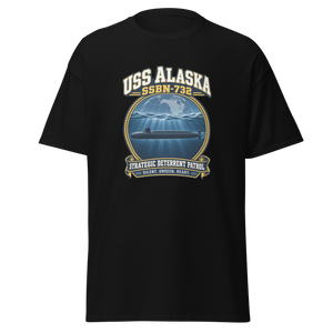 USS Alaska (SSBN-732) Deterrent Patrol Shirt - Emblem