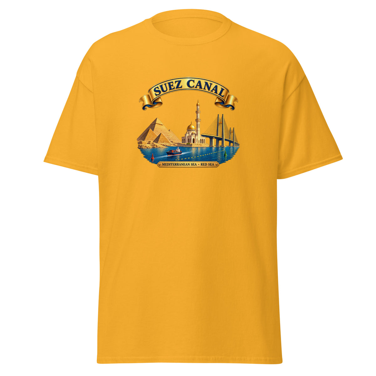 Suez Canal (Landmark Collage) Shirt