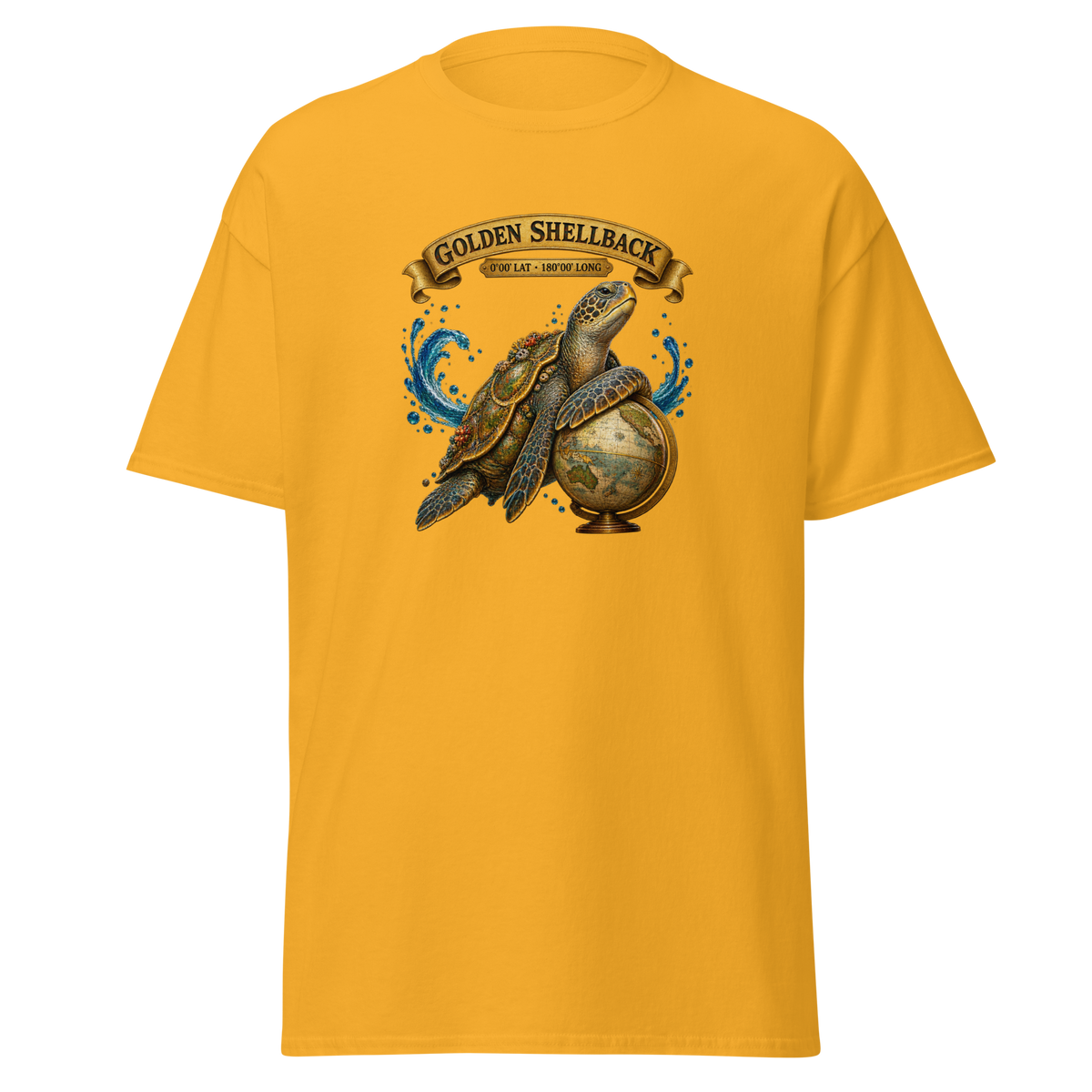 Golden Shellback (Sea Turtle) Shirt