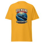 USS Maine (SSBN-741) Deterrent Patrol Shirt - Retro