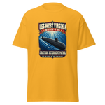 USS West Virginia (SSBN-736) Deterrent Patrol Shirt - Retro