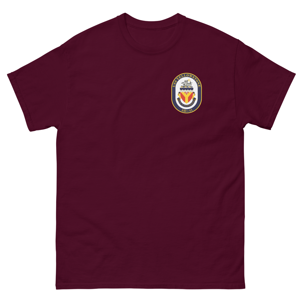 USS Yellowstone (AD-41) Ship's Crest T-Shirt