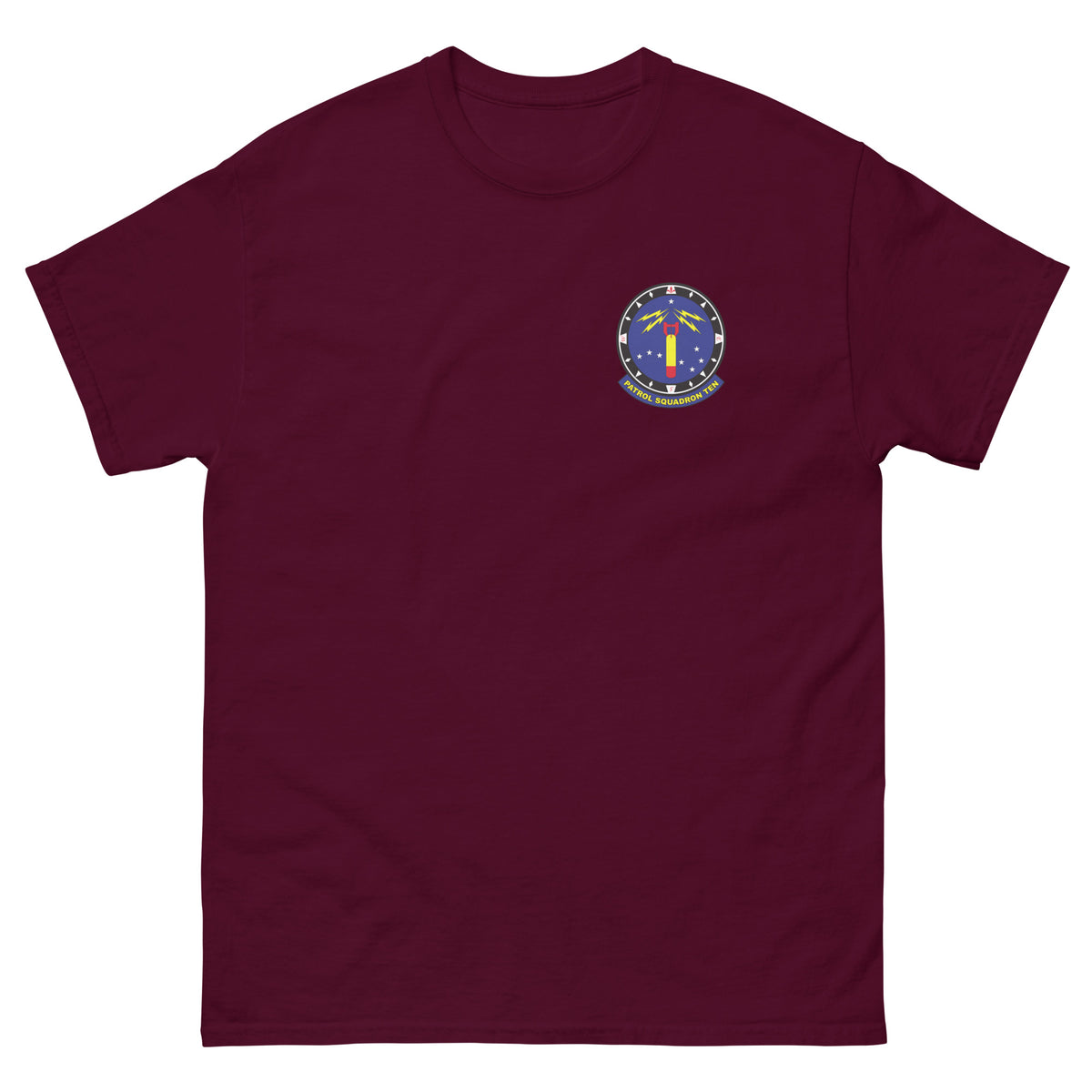 VP-10 Red Lancers Squadron Crest T-Shirt