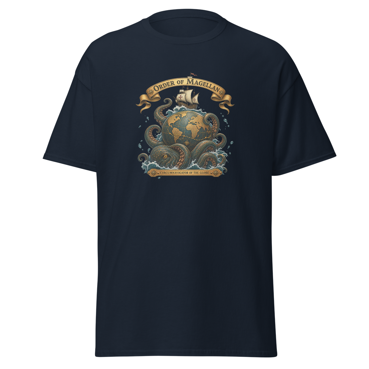 Circumnavigator (Kraken & Ship) Shirt