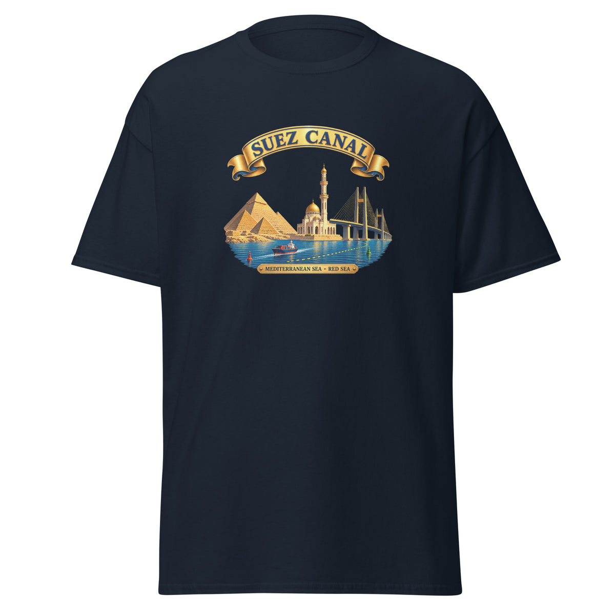 Suez Canal (Landmark Collage) Shirt