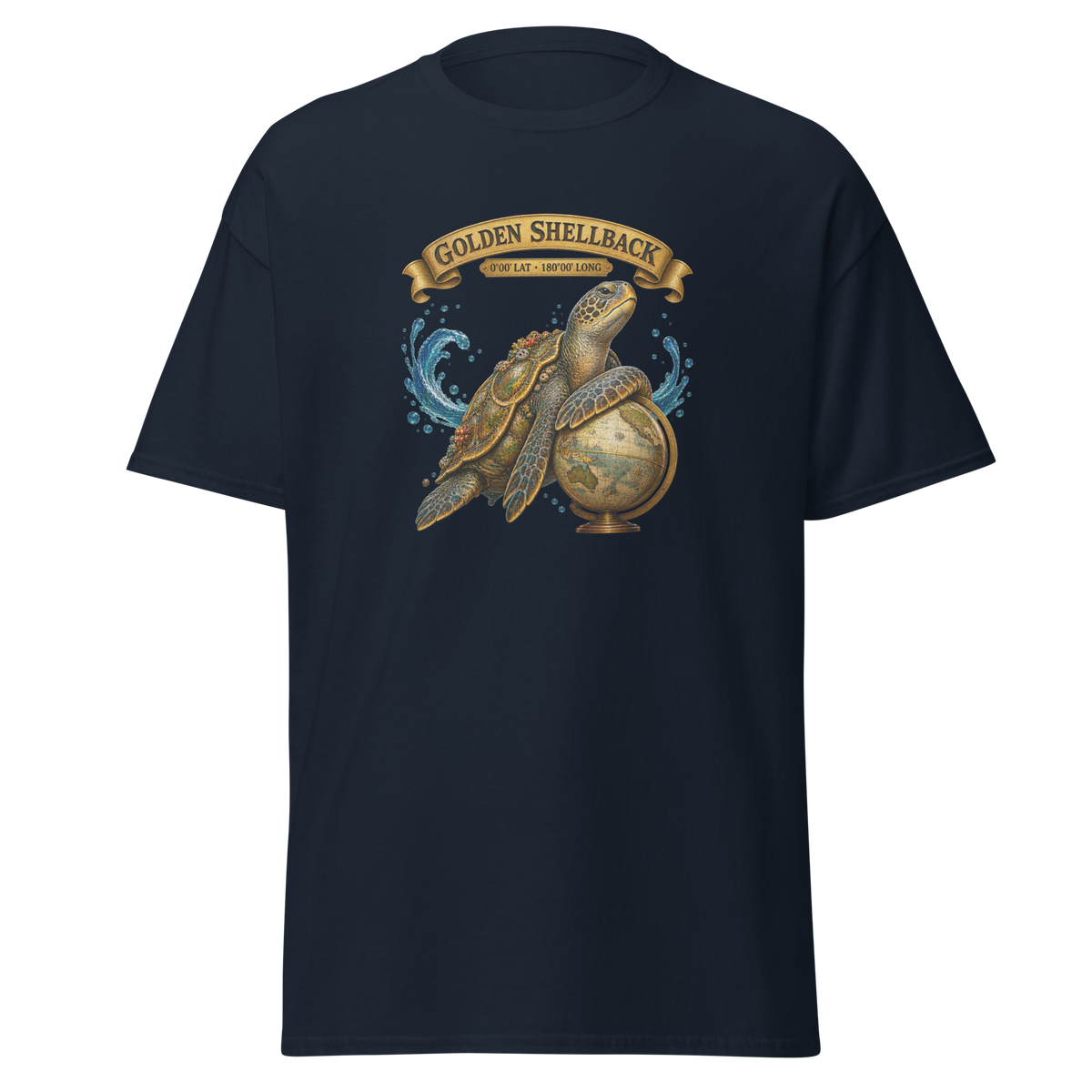 Golden Shellback (Sea Turtle) Shirt