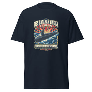USS Abraham Lincoln (SSBN-602) Deterrent Patrol Shirt - Design 3