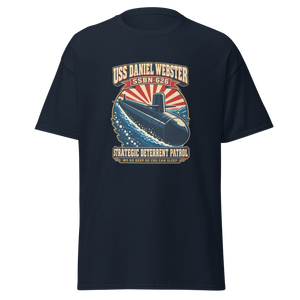 USS Daniel Webster (SSBN-626) Deterrent Patrol Shirt - Retro