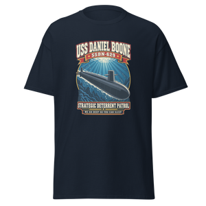 USS Daniel Boone (SSBN-629) Deterrent Patrol Shirt - Retro