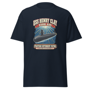USS Henry Clay (SSBN-625) Deterrent Patrol Shirt - Retro