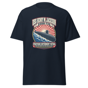 USS Henry M. Jackson (SSBN-730) Deterrent Patrol Shirt - Retro