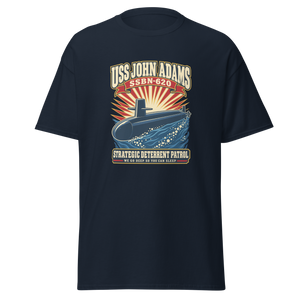 USS John Adams (SSBN-620) Deterrent Patrol Shirt - Retro