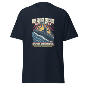 USS George Bancroft (SSBN-643) Deterrent Patrol Shirt - Retro