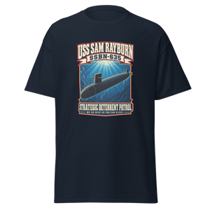 USS Sam Rayburn (SSBN-635) Deterrent Patrol Shirt - Retro