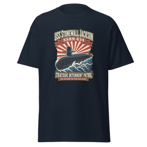 USS Stonewall Jackson (SSBN-634) Deterrent Patrol Shirt - Retro